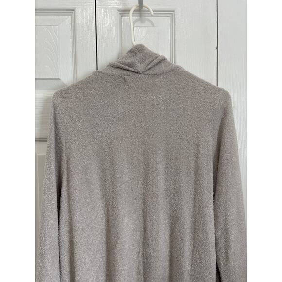 Barefoot Dreams NWT Bamboo Chic Lite Essential Long Cardigan Silver Gray XL - Picture 5 of 11